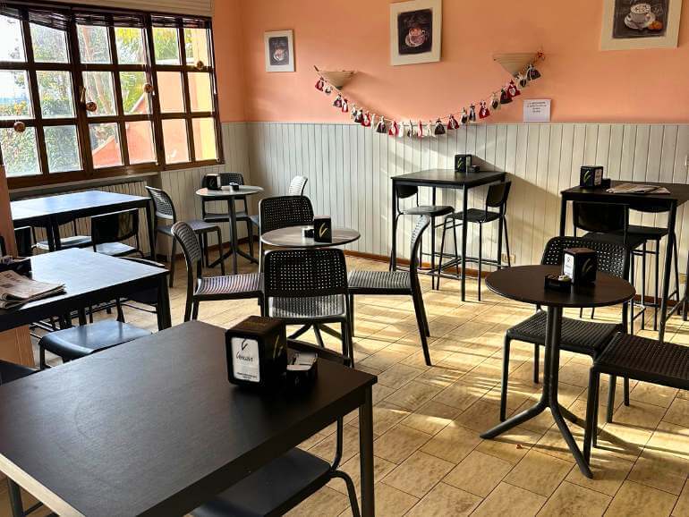 caffetteria per colazioni a fosso venezia