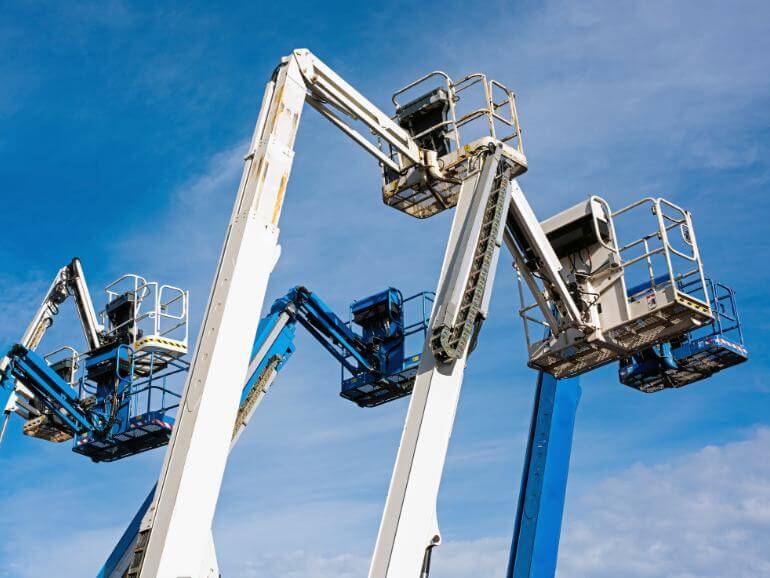 noleggio piattaforme aeree fosso