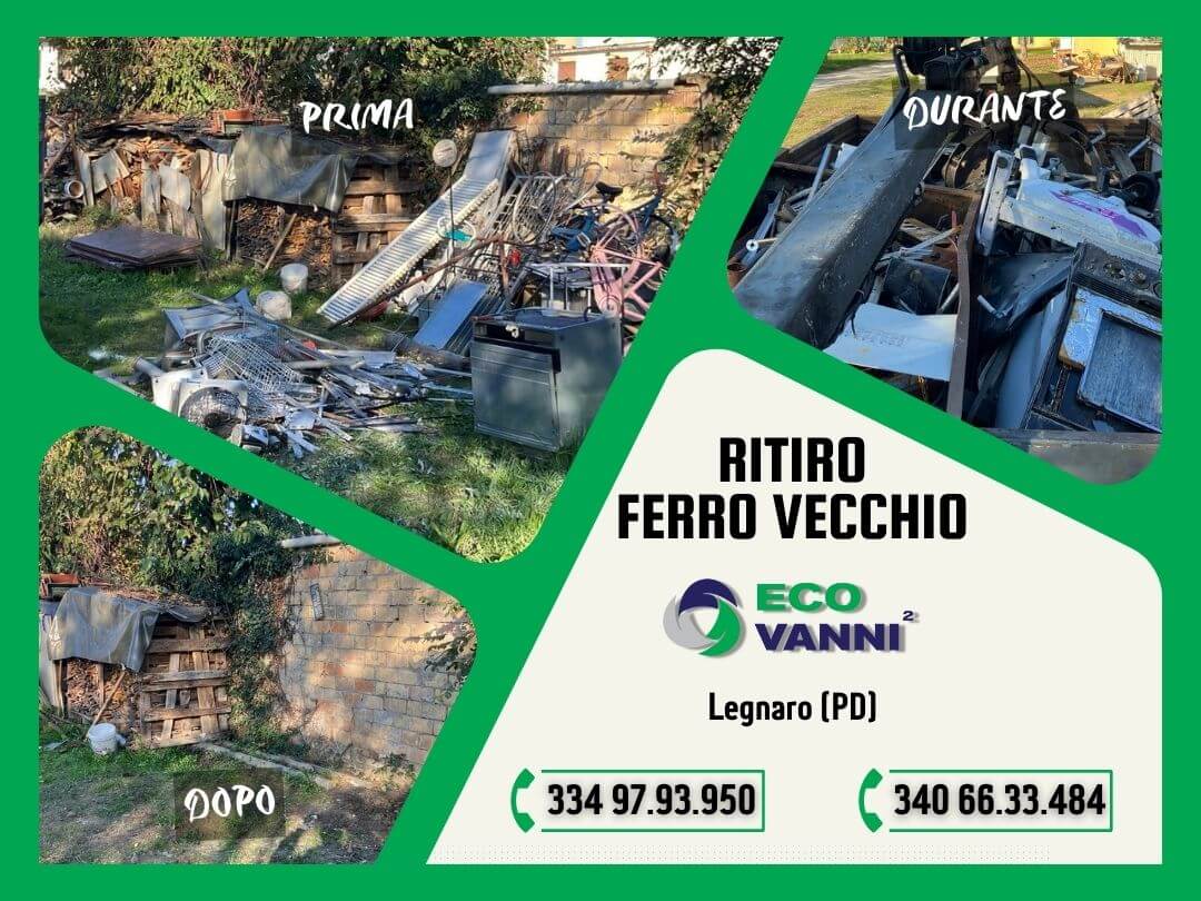 recupero materiali ferrosi a legnaro padova