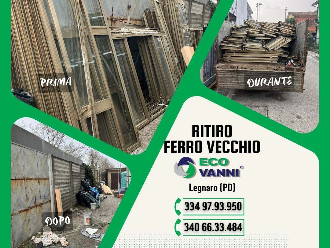 sgomebro magazzini ferro vecchio legnaro eco vanni