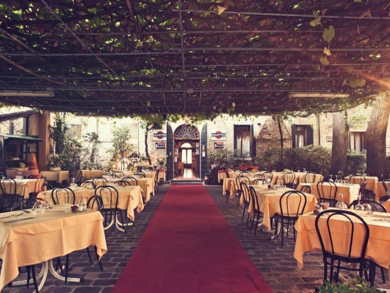 pergolato trattoria a dolo